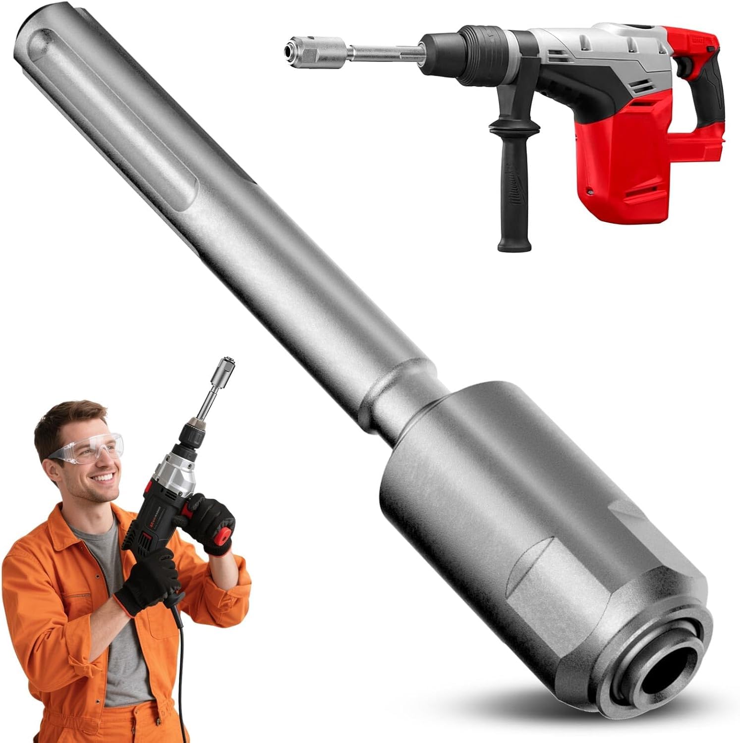 SDS Max to SDS Plus Adapter - Drill Bit Converter -1