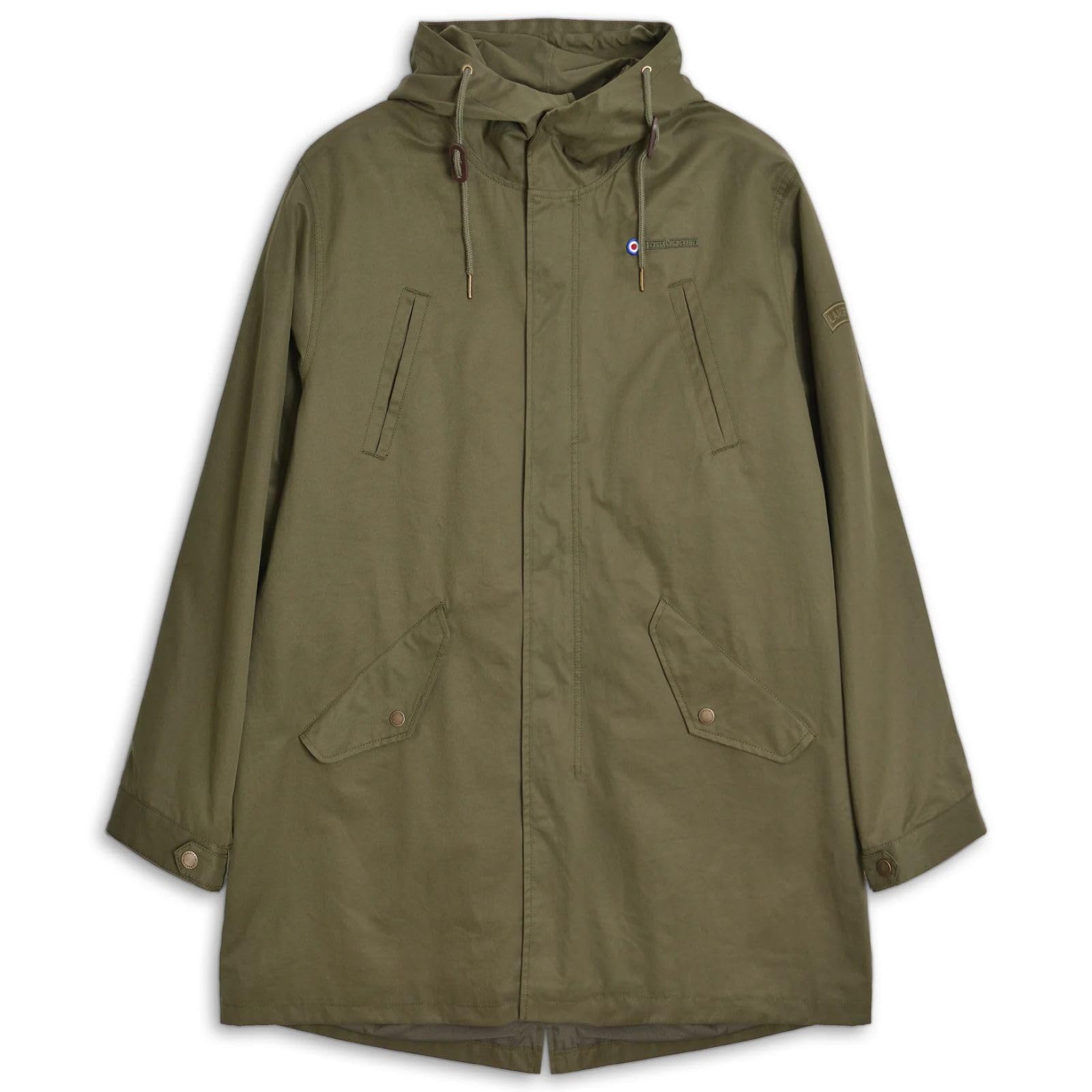 Lambretta Mens Outdoor Warm Winter Water Resistant Parka Jacket - 4XL