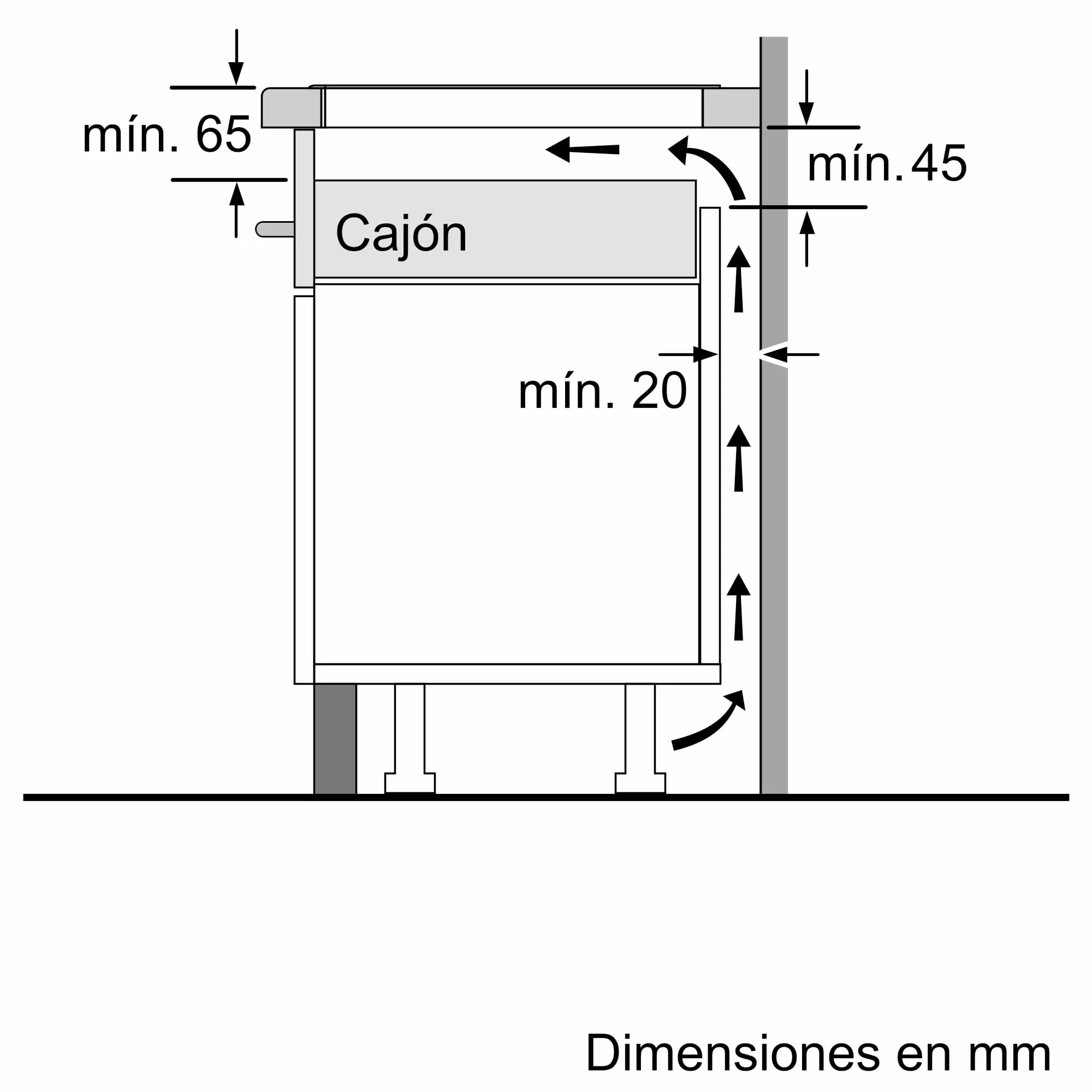 Bosch - Placa de inducción, 60 cm, 3 zonas, Zona de 28 cm Función Sprint, Negro, PUJ631BB5E — view 9