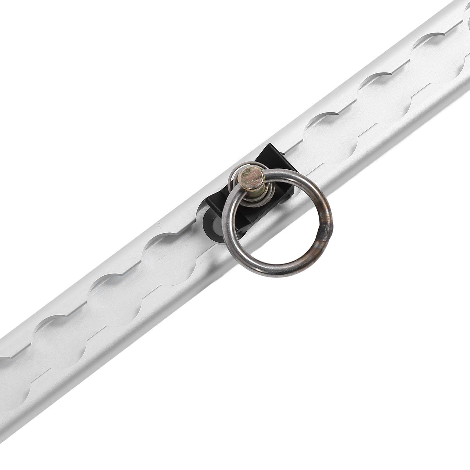 AYNEFY Aluminium-L-Schienenschiene 100 cm, Hochfestes Spannsystem für Ladungssicherung in Anhängern & LKWs, Ladehilfe mit Schnellspanner und Sicherheitsverriegelung