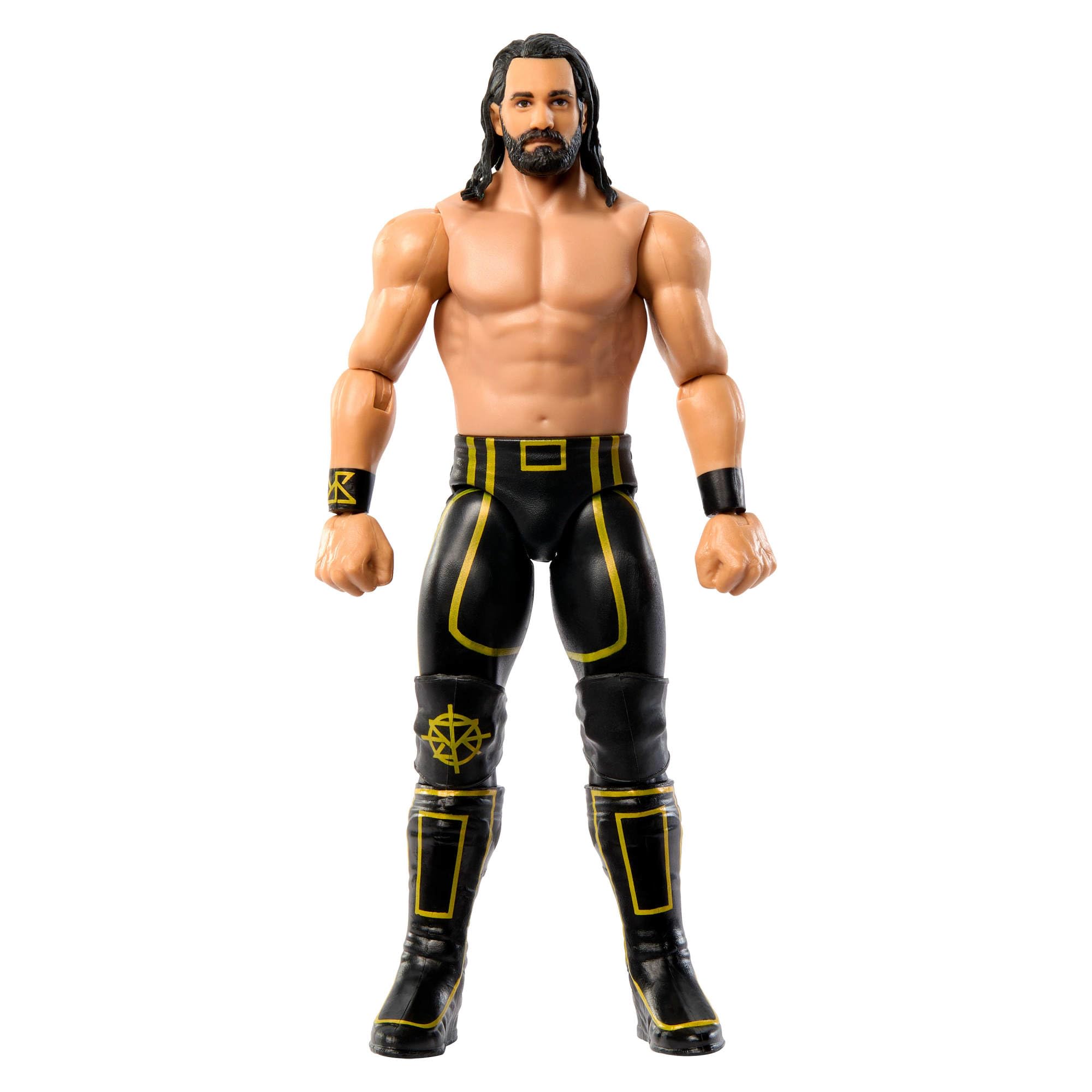 Mattel WWE Seth “Freakin” Rollins Action Figure, Main Event Series #152 6-inch Collectible with 10 Articulation Points & Life-Like Look, JCV33