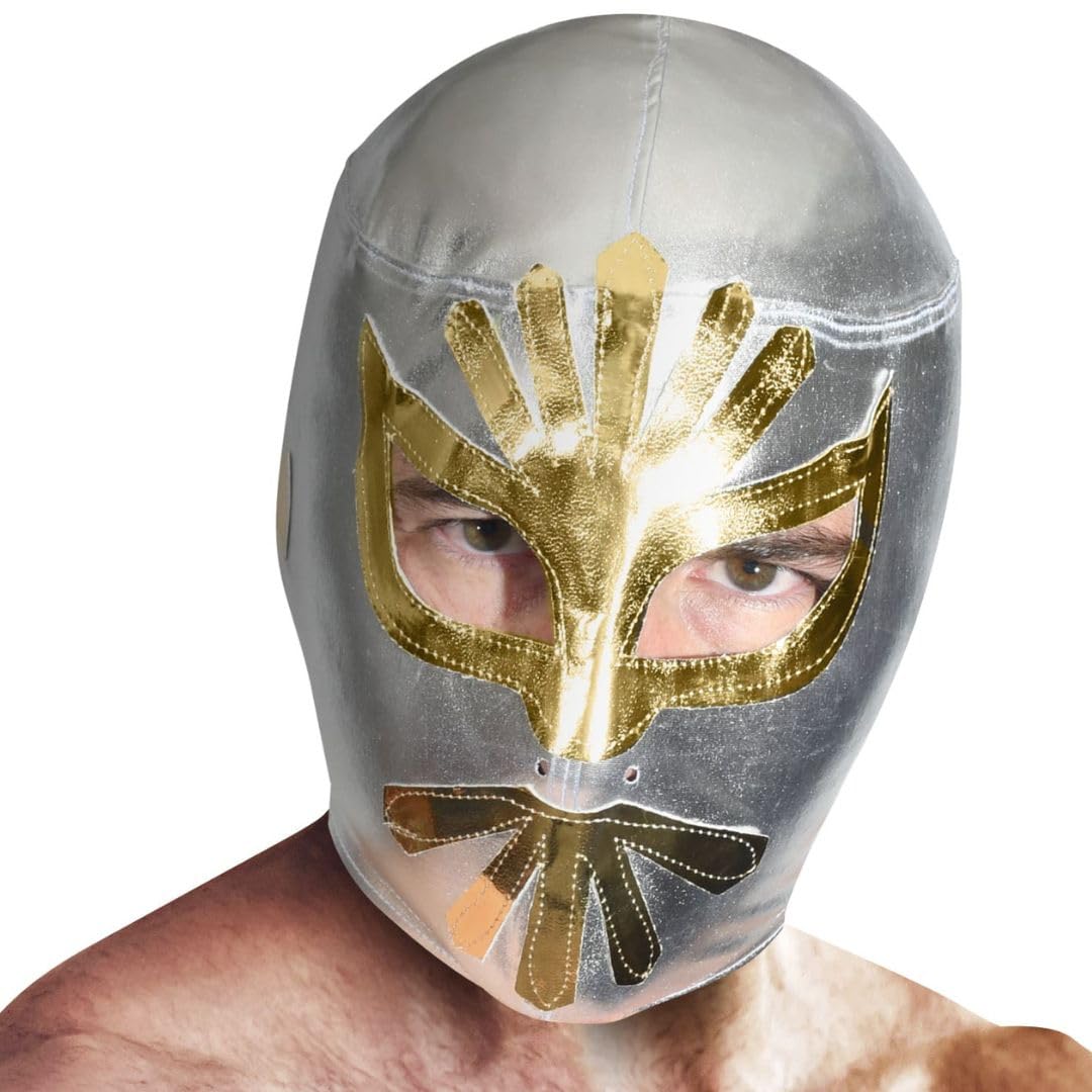 Artisans Bazaar Mexican Lucha Libre Costume Wrestling Masks - Variety of Styles with Popular Luchadores - Costume Accessory
