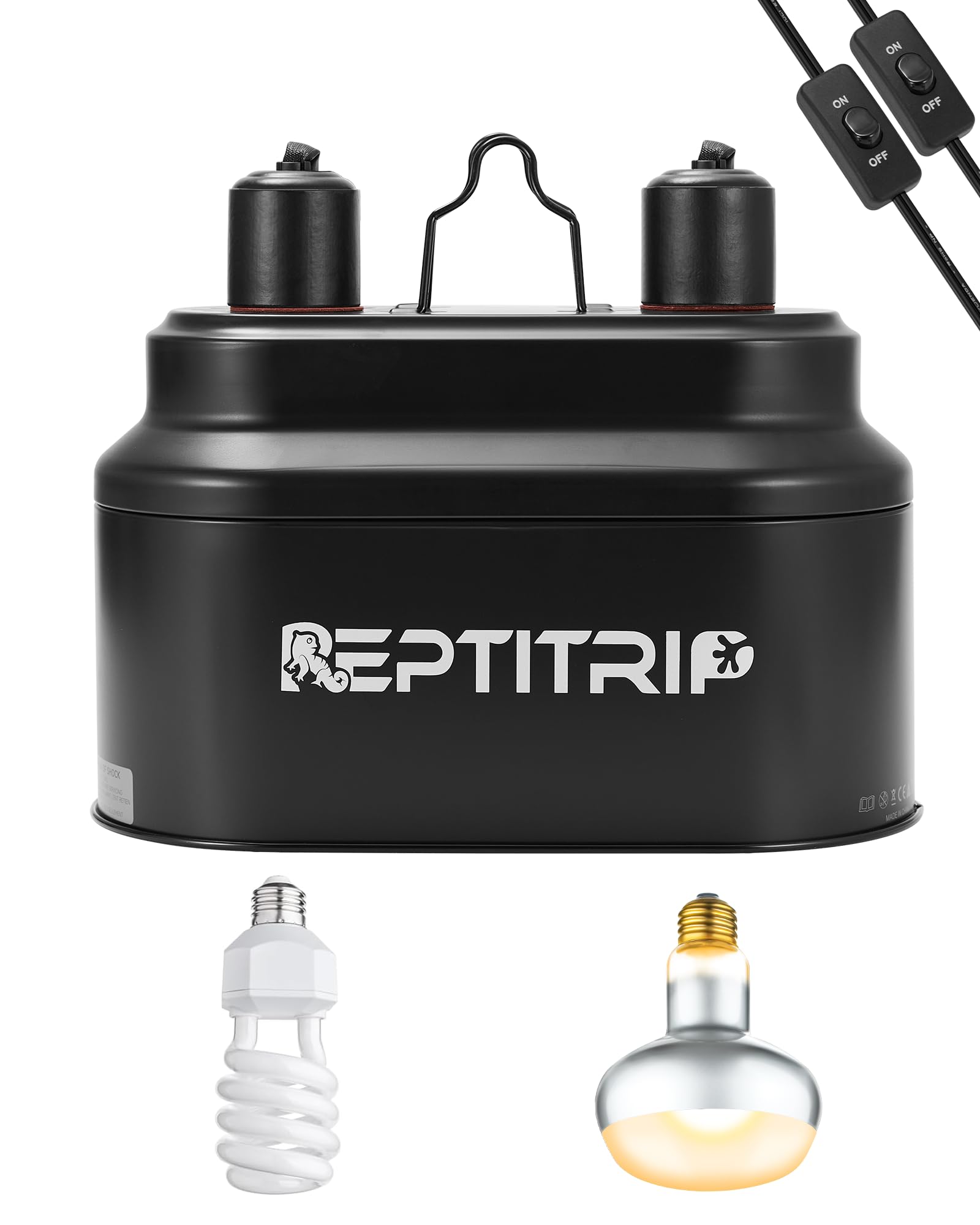 REPTITRIP Dual Reptile Light Fixture