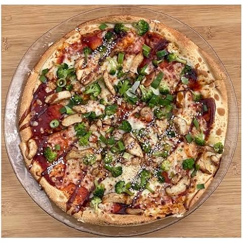 Assiette à pizza en verre Topkapi Oasi XL Cover