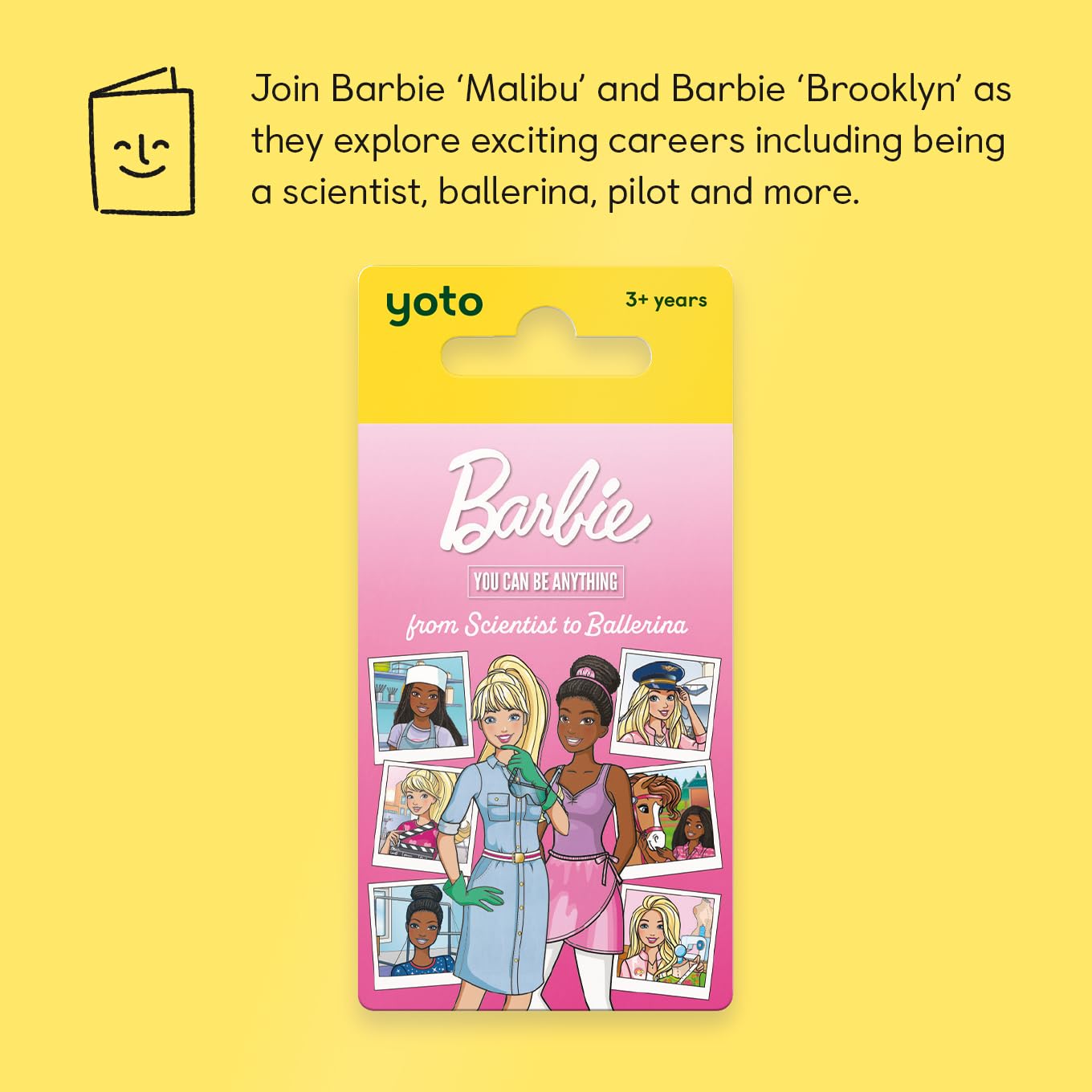 Yoto Barbie You Can Be Anything: From Scientist to Ballerina - Image 2