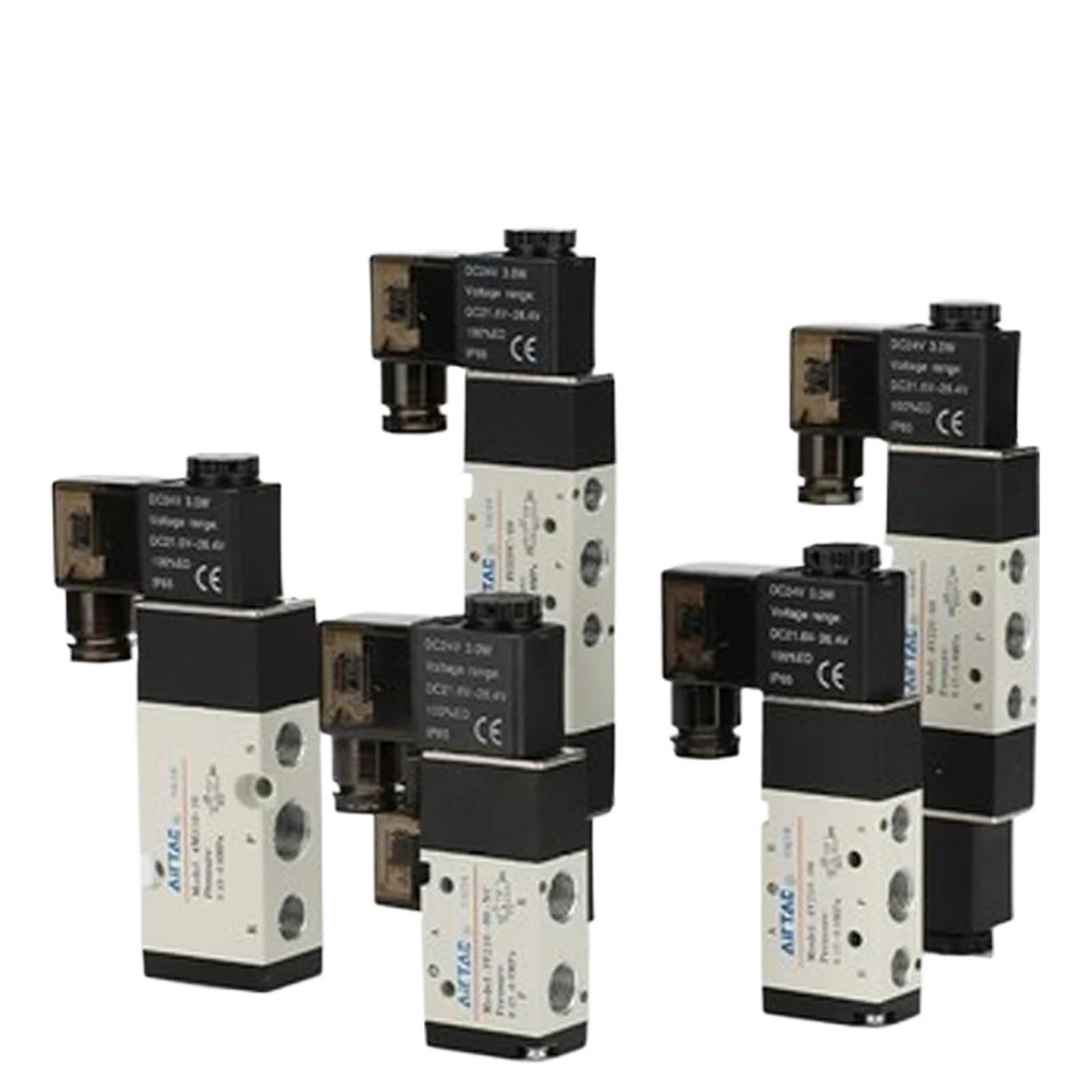 Électrovanne pneumatique 4V210 DC 24V avec raccord PC 12mm pour circuit d'air