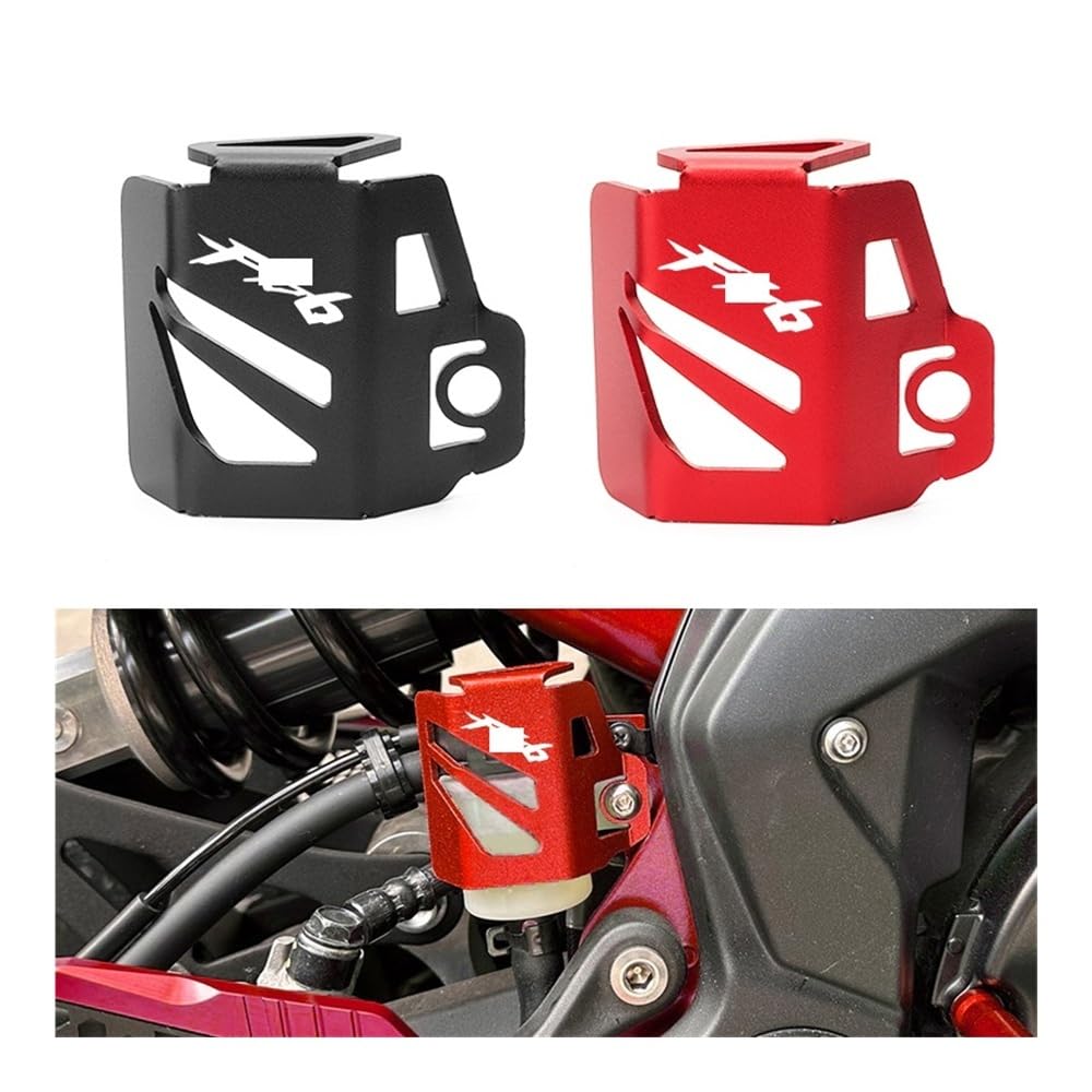 Couvercle de réservoir liquide frein arrière en alu CNC pour moto Fazer FZ6 FZ6R FZ6N - 6