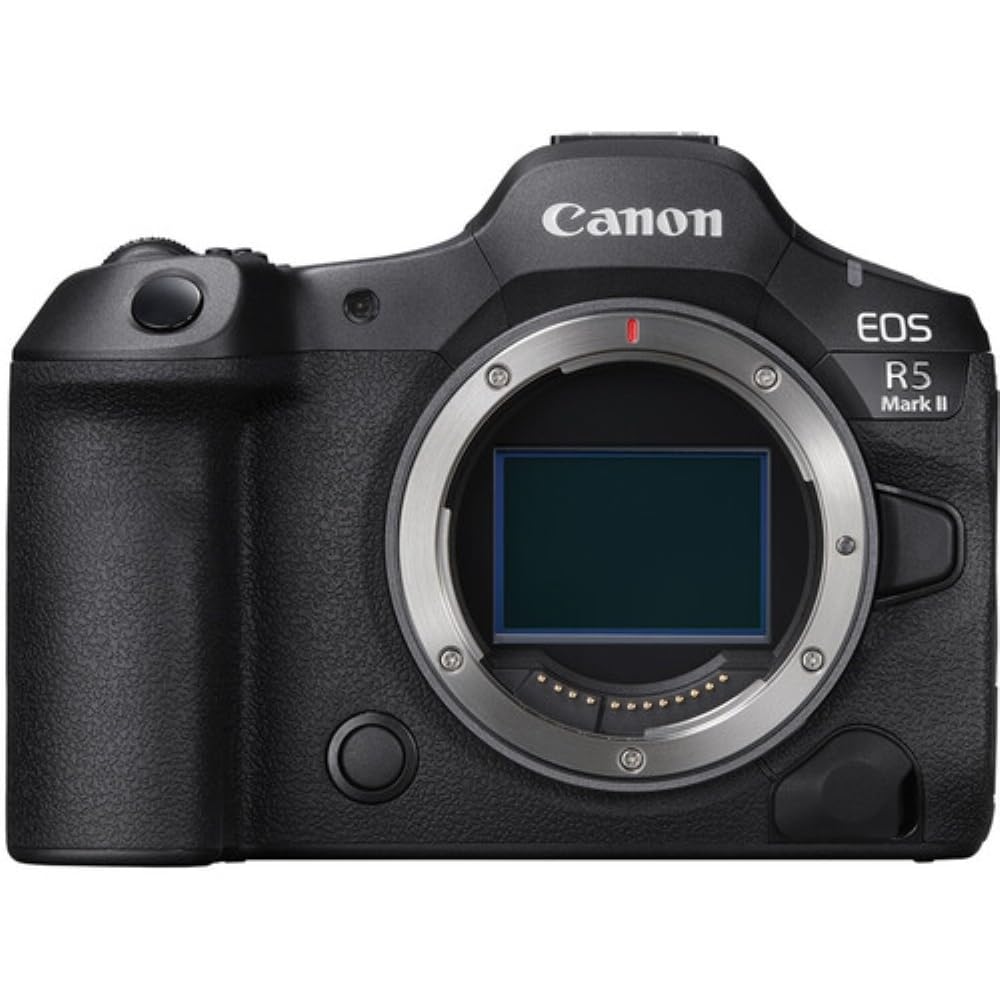 Canon EOS R5 Mark II Mirrorless Camera with Extra Canon LP-E6P Lithium-Ion Battery