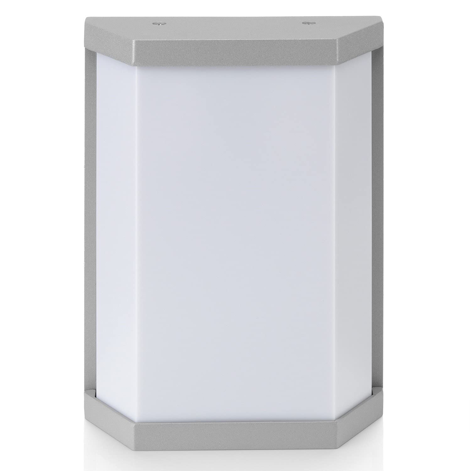 Auraglow Ultra Modern LED Twin Lamp Garden Outdoor LED Wall Light - Fitting Only