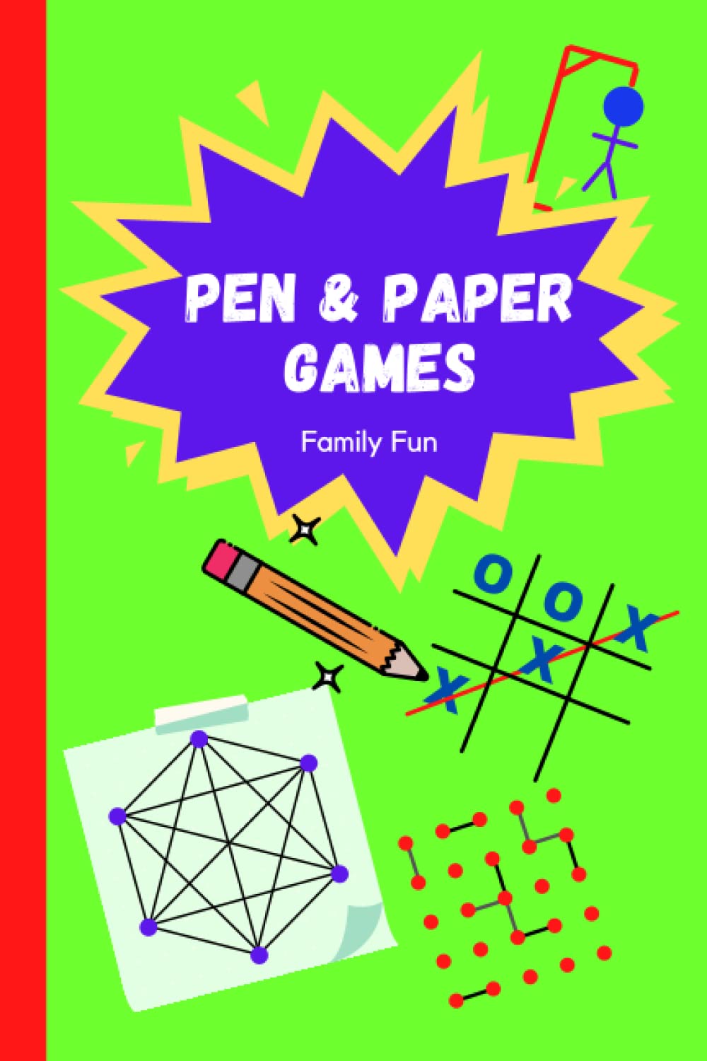 Pen & Paper Games - Family Fun: Travel activity pad - boredom busting fun (Family Togetherness Time)