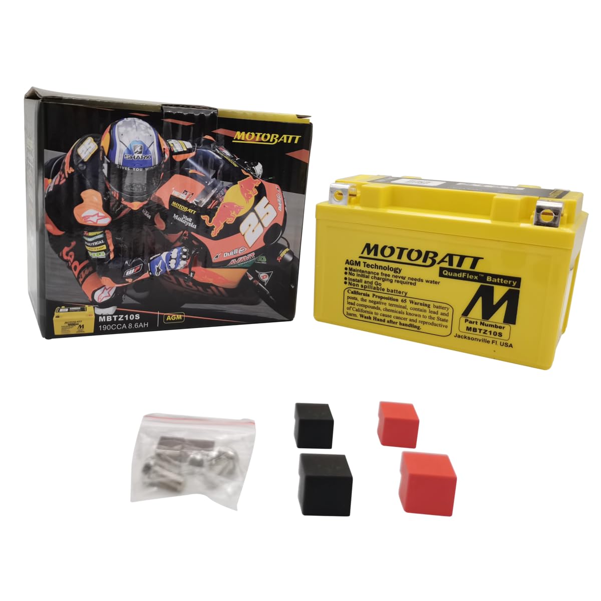 Batteria MOTOBATT MBTZ10S