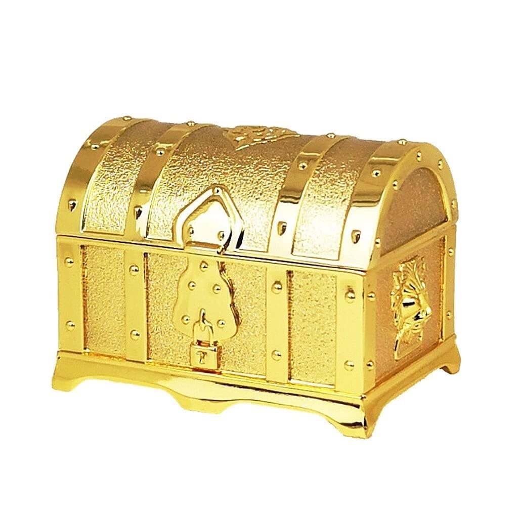 Boîte de rangement de bijoux en métal pour organiser vos bagues et colliers