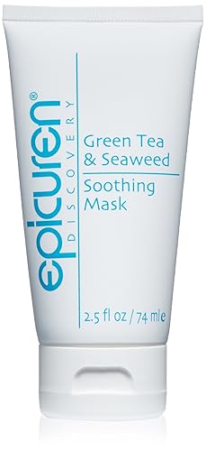 Epicuren Discovery Mascarilla calmante de té verde y algas marinas, 2.5 onzas