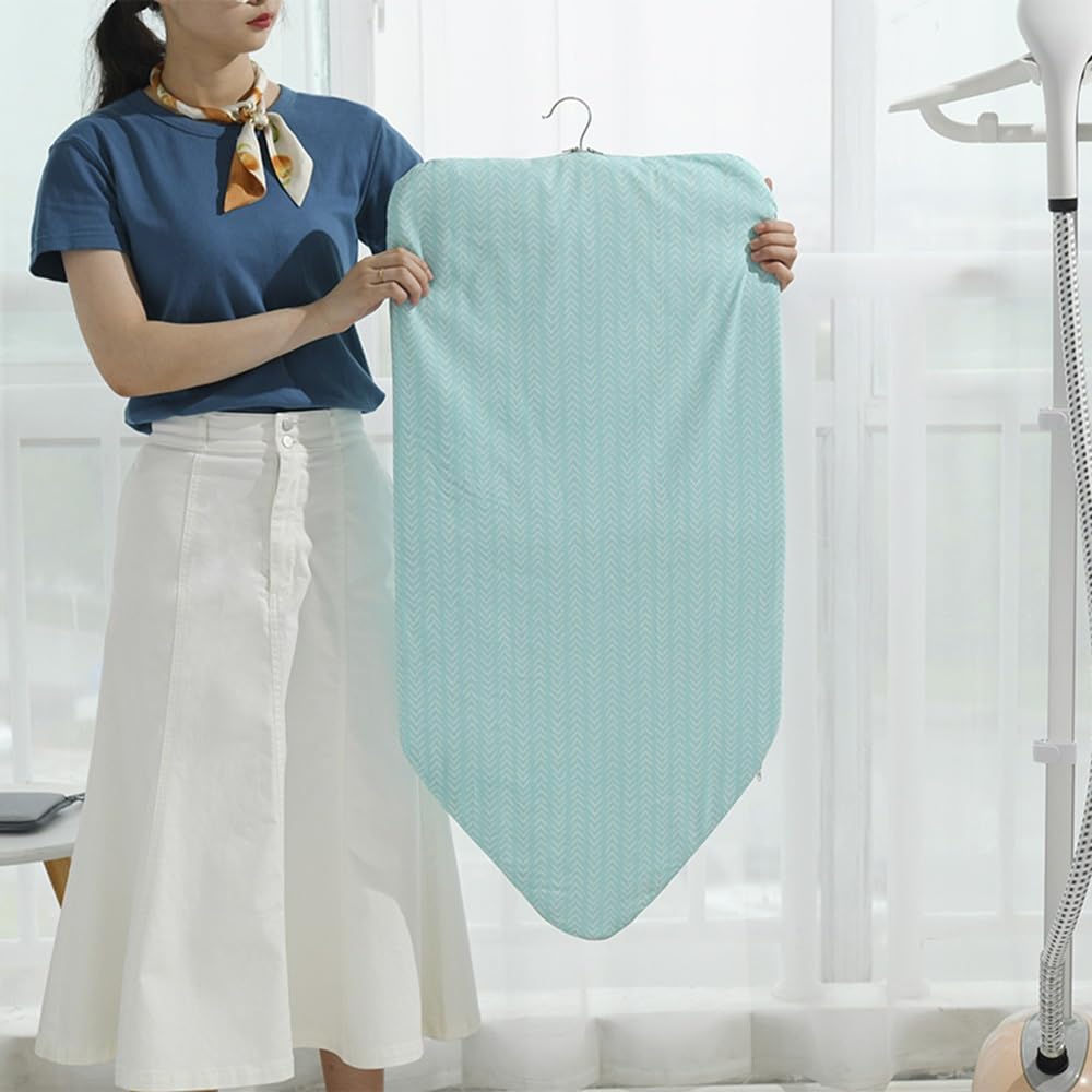 KUMIAO Ironing Pad for Garment Steamer - Anti-Steam Hanging Ironing Board Cover | Remove Wrinkles Efficiently with Padding | Ironing Press Pad from