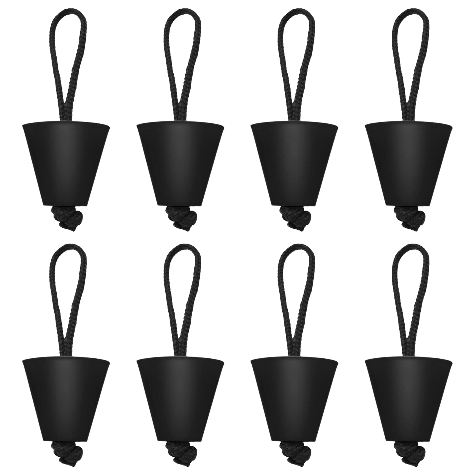 6PCS/8PCS Universal Kayak Scupr Plug Kit Scupr Plugs Drain Holes Stopr Bung with Lanyard-picture-26