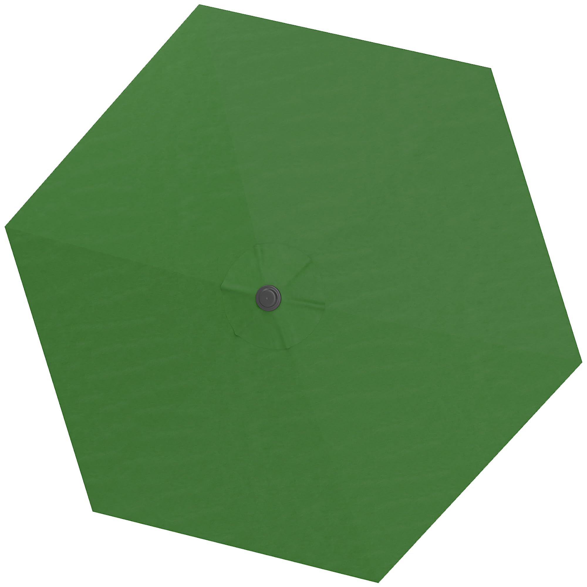 Outsunny Toldo de Recambio de Sombrilla de 3 m Toldo de Repuesto para Sombrilla de Patio con Ventilación Superior Protección UV 30+ Cubierta de Repuesto para Parasol de Poliéster para Exteriores