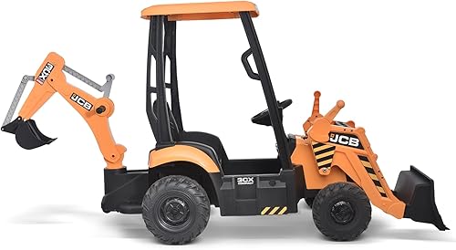 Miniatura 8 de Blitzshark Excavadora y excavadora 2 en 1 para niños de 12 V con batería de 12 V, vehículos eléctricos de construcción para niños de 3 a 6 años, con