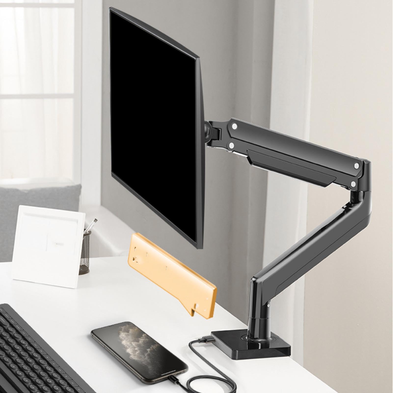 Ausla Supporto per Monitor, Regolabile, Capacità 12 Kg per Schermi da 27-40