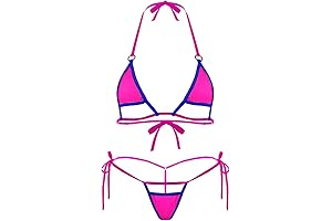 Women Sexy Cut Out Bikini Set: Alluring Lingerie for the Beach
