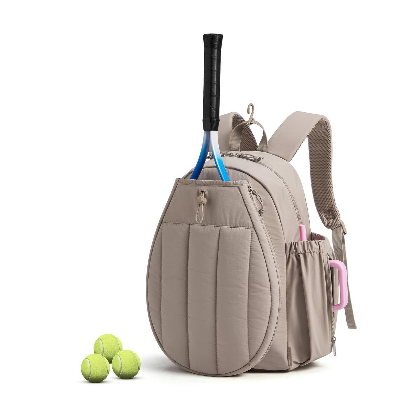 Zaino da donna con scomparto per scarpe e scomparto asciutto bagnato adatto per racchette da tennis e laptop zaini sportivi compatti
