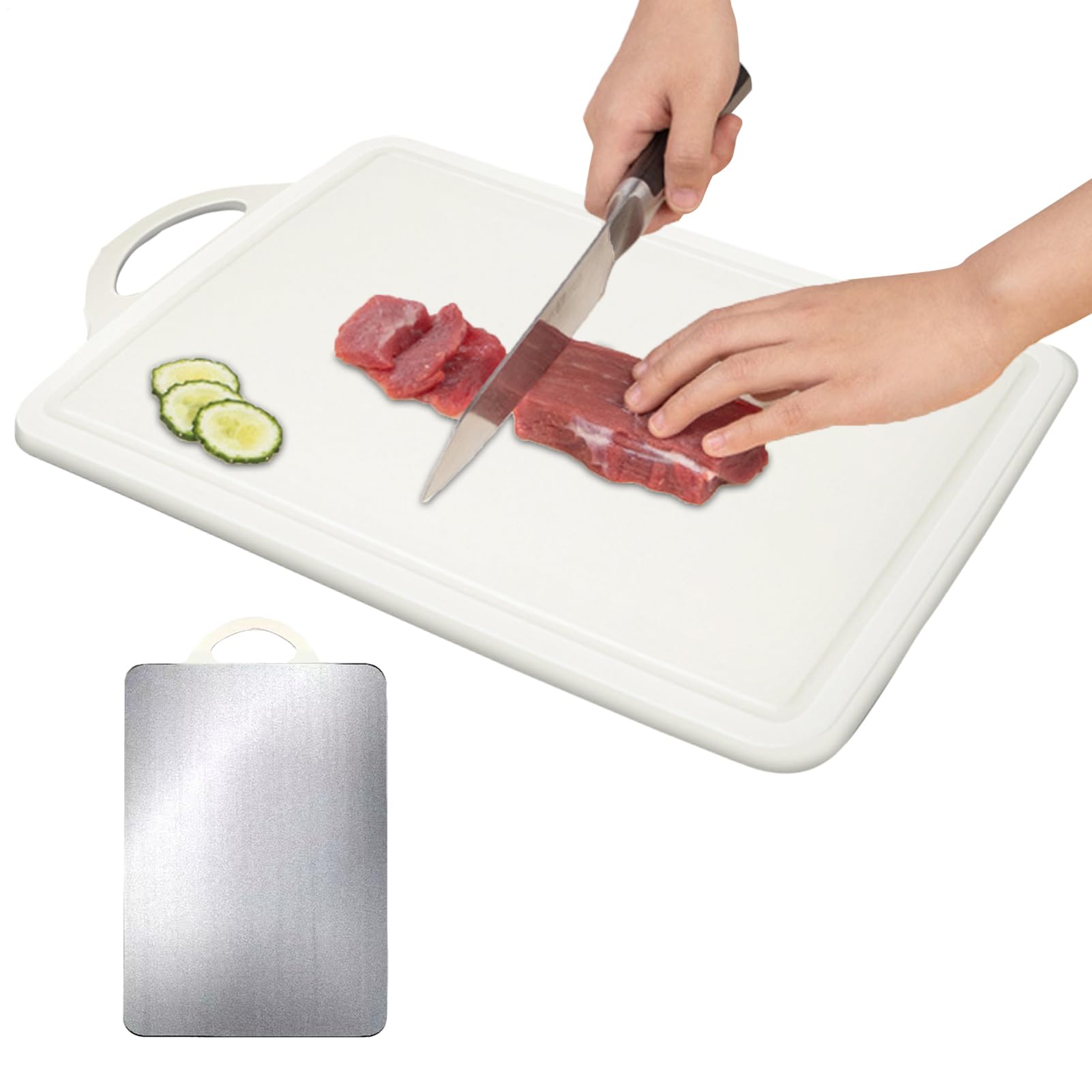 Planche à découper de cuisine pour pique-nique et camping extérieur