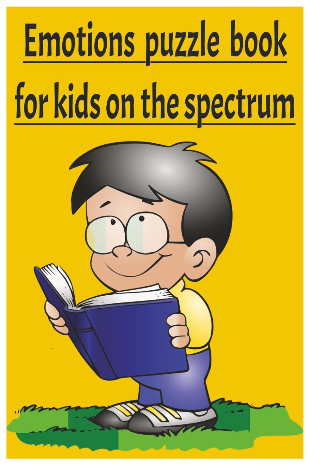 emotions puzzle book for kids on the spectrum: Fun and Therapeutic Word Games to Help Children Understand and Express Emotions