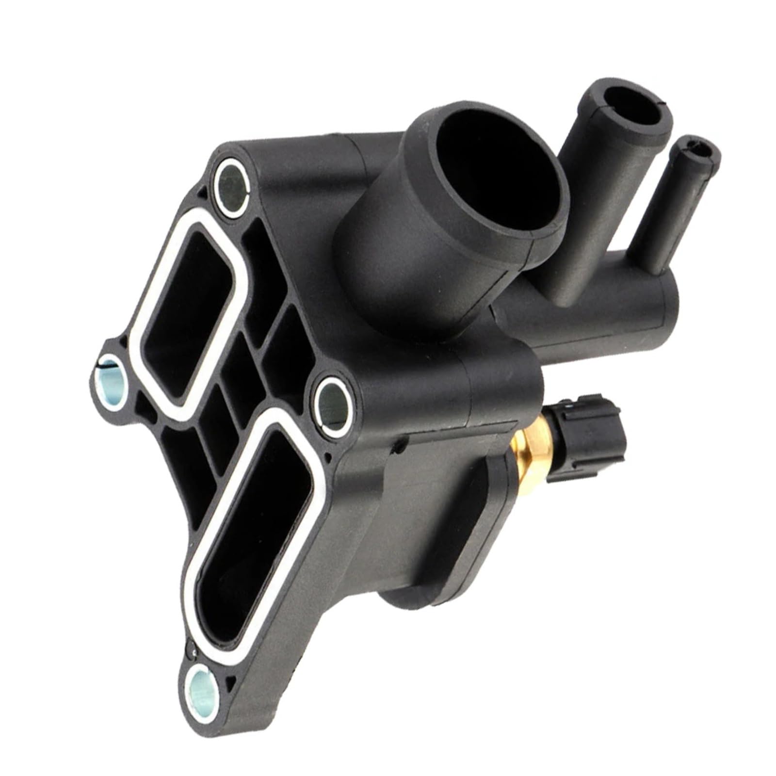 Termostat kołnierzowy płynu chłodzącego, obudowa termostatu wylotu wody chłodzącej do Mitsubishi Eclipse (2000-2010) i Endeavor (2004-2010), numer części 4792630AA