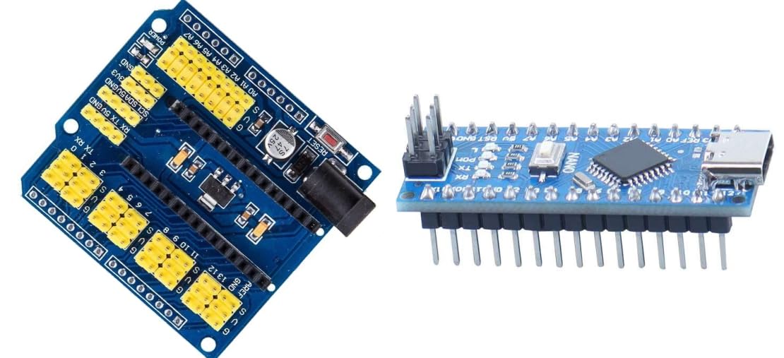 Combo of Nano Atmega328 CH340 usb and Nano ATMEGA328P Expansion Adapter Breakout Board IO Shield (B0BNH4QPCT) Amazon Price History, Amazon Price Tracker