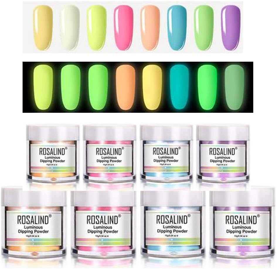 Dipping Powder Nail Starter Kit Of 8 Color Serendipity Nail Dip Powder