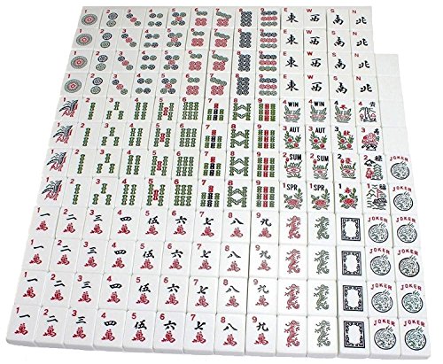 Juego de Mahjong Americano con Estuche de Madera miniatura 6