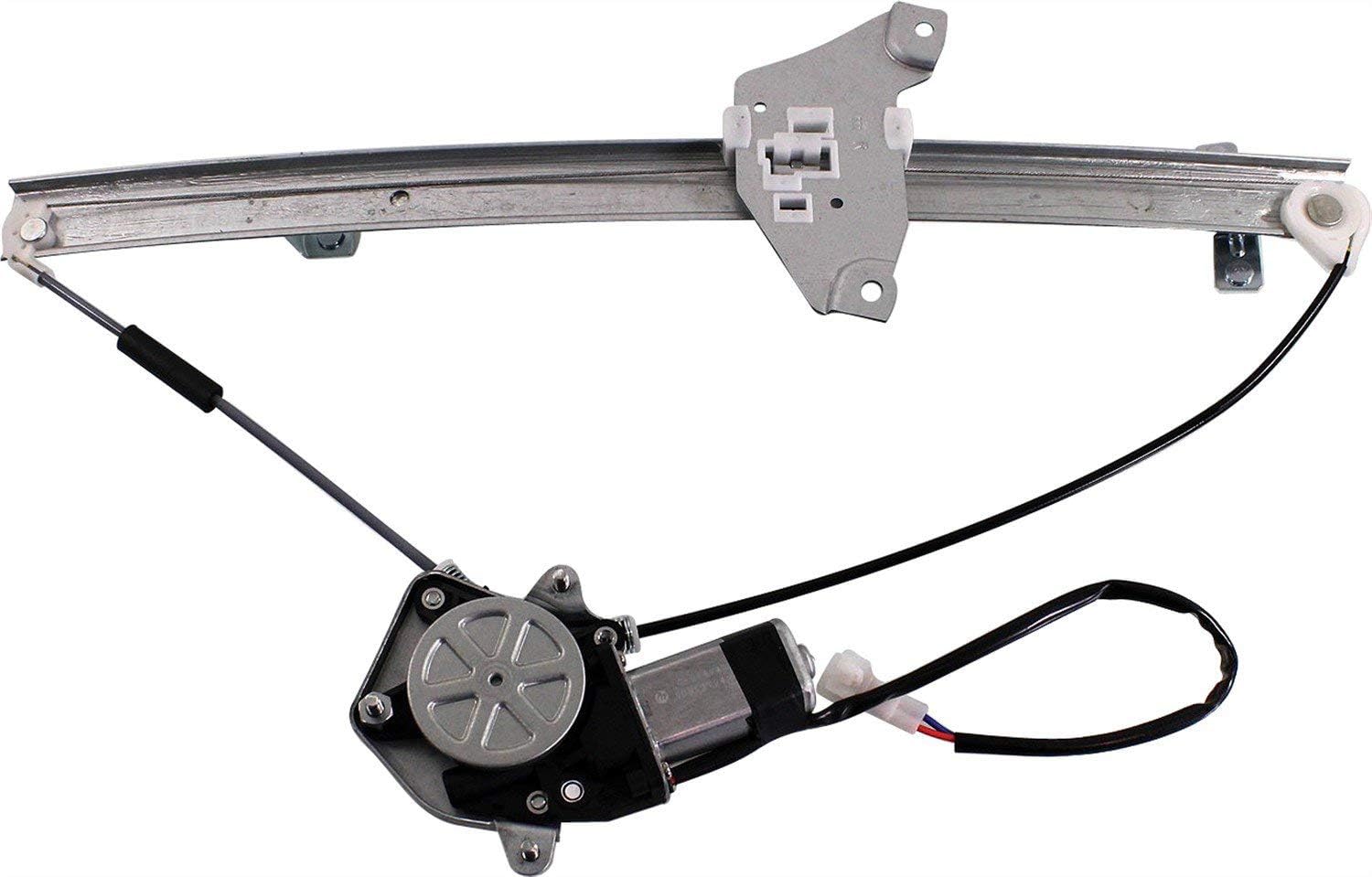 Garage-Pro Power Window Regulator with Motor 2-Pins Replacement for Toyota RAV4 1996-1997 Front, Driver and Passenger Side 4-Door Replaces# 6981042041, 6982042041