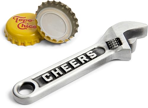 Miniatura 4 de Abridor de botellas con llave  Abridor de tapas de cerveza y soda de alta resistencia  Herramienta de barra única regalo para hombres  Gadget de