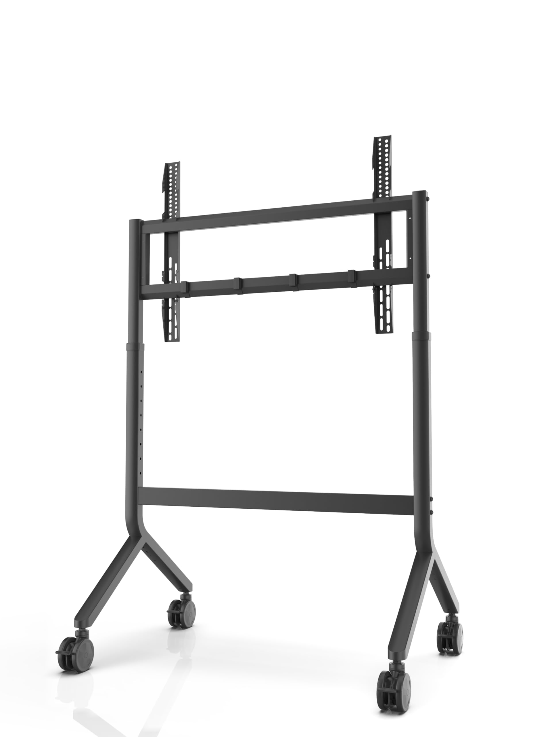 Ergosolid P100G Supporto Mobile Professionale per Schermi Interattivi e Televisori 65"–90" – Carrello TV Robusto per Schermi Multimediali