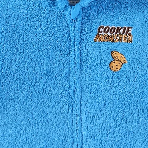 Disfraz completo Cosplay Cookie Monster Niño con capucha miniatura 3