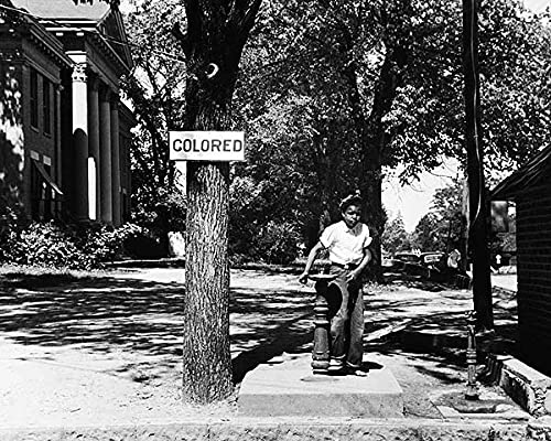 Civil Rights Segregated Water Fountain 1938 8x10 Photograph Photo Print
