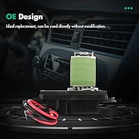 Vista 6 de SCITOO Interruptor de resistencia del motor del soplador, calentador de aire acondicionado, ventilador y regulador HVAC apto para 2004-2007