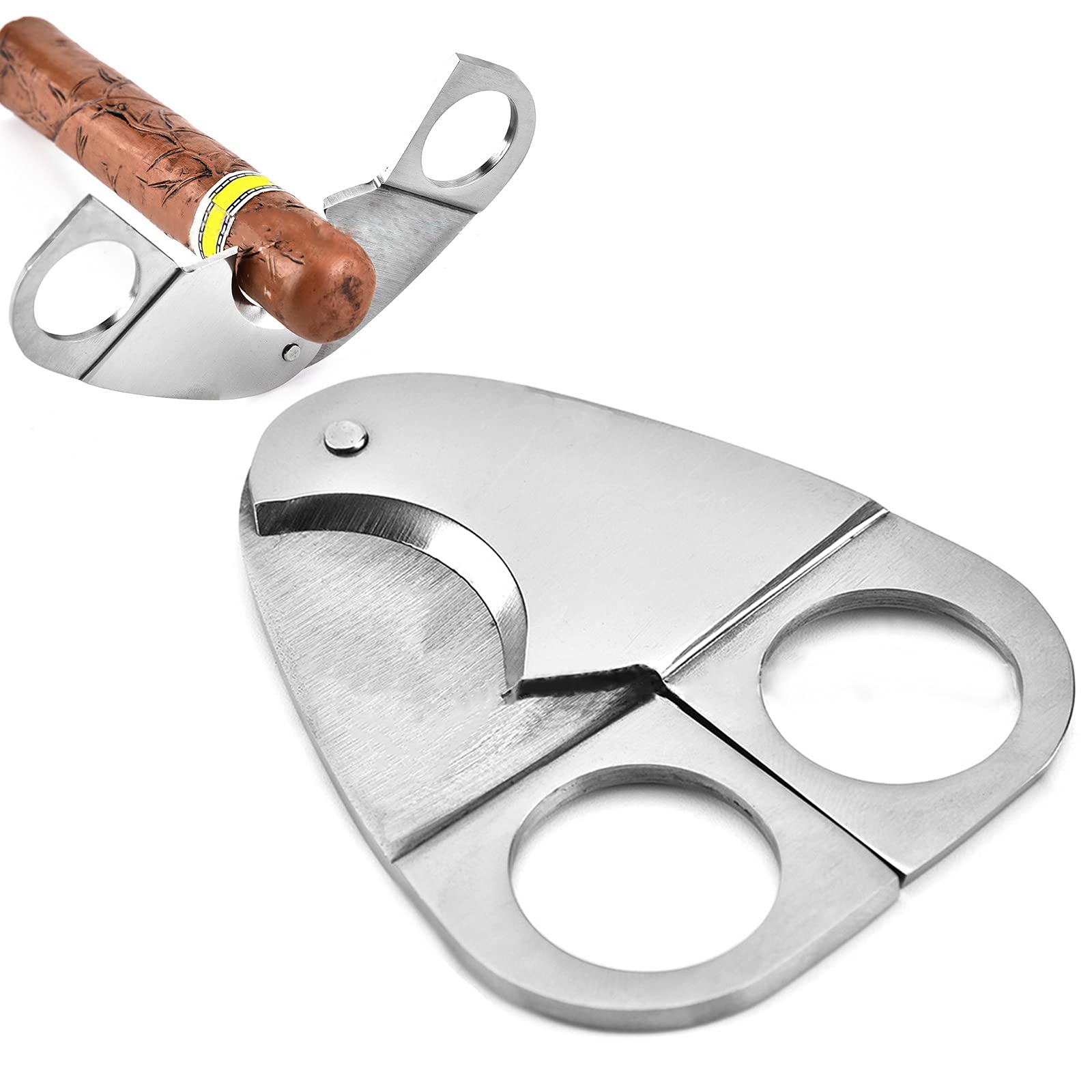Buy IXIGER Cigar Cutter,Cigar Accessories,Stainless Steel Guillotine