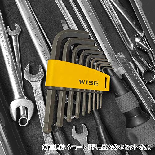 フジ矢(Fujiya) ボールポイント六角棒レンチ 9本セット WLB130B-9S(WISE) 7枚目