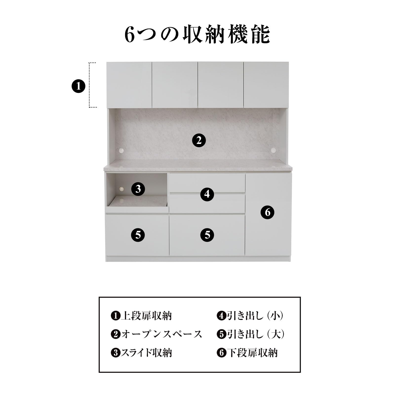 Amazon｜LOWYA ロウヤ 食器棚 キッチンボード キッチン収納 キッチン