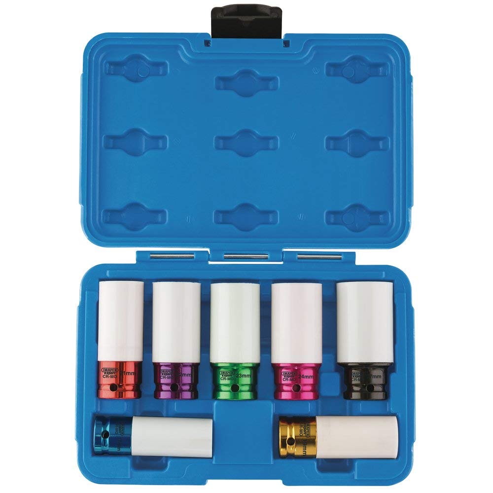Draper 82979 1/2" Sq. Dr Nasadki do felg aluminiowych (7 sztuk)