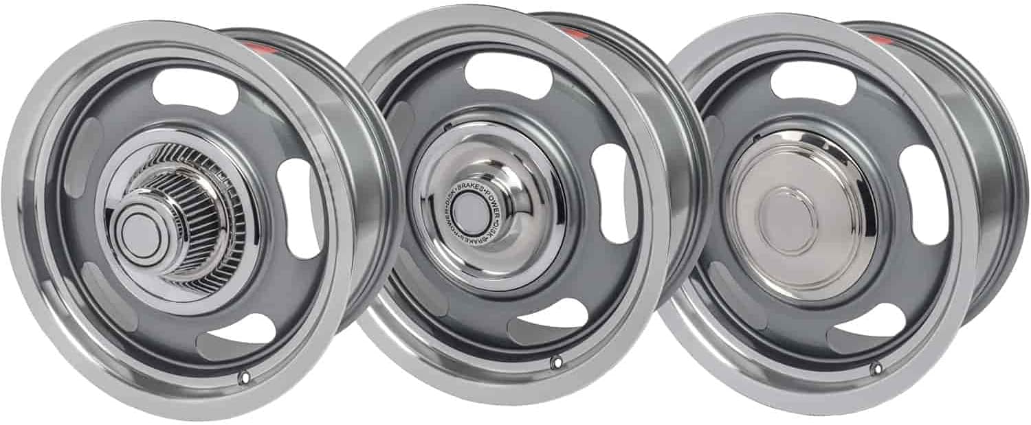 JEGS Rally Wheel [Size: 15" x 7"] Silver