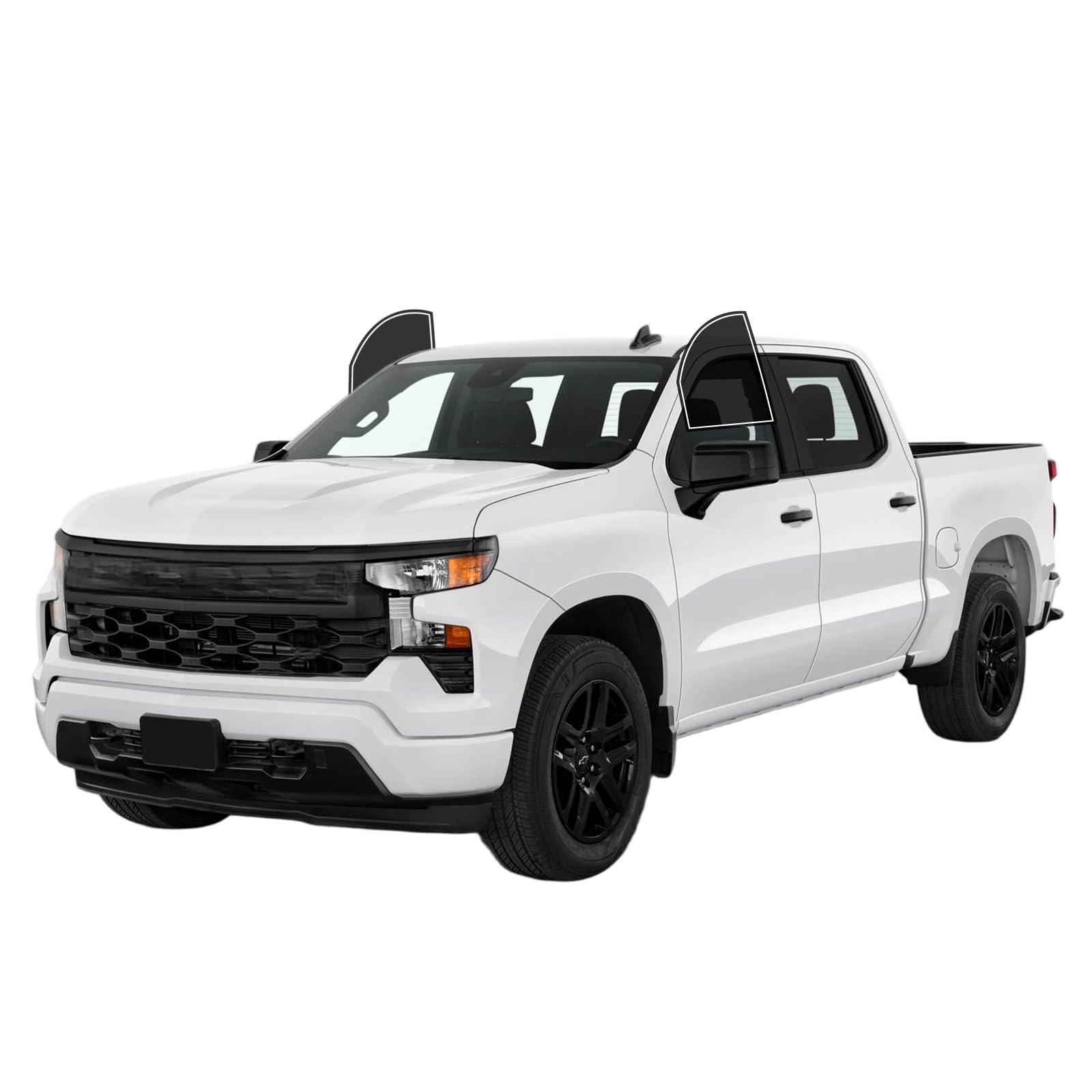 Film teinté prédécoupé AUTOTEK vitres avant Chevrolet Silverado 1500 Crew 2019-2025