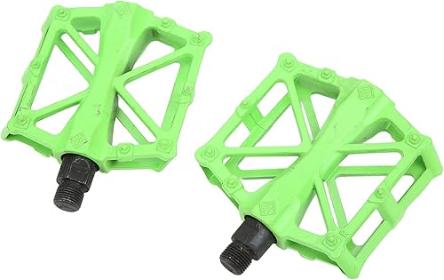 Miniatura 8 de Pedales de bicicleta de montaña Pedales de bicicleta de aleación de aluminio Pedales planos de bicicleta MTB para la mayoría de las bicicletas BMX