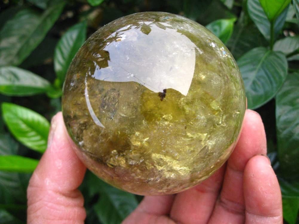 Decorazione Domestica Sfera di Cristallo di Quarzo da 540 g s Collezioni di casa
