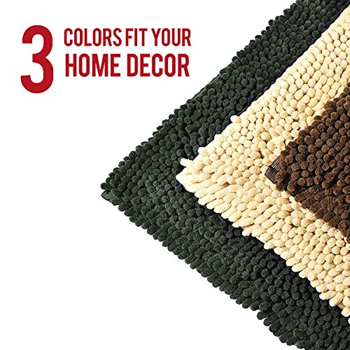 My Doggy Place - Ultra Absorbent, Soft Comfort, Microfiber Chenille Dog Bed Cushion Mat, Durable, Quick Drying, Washable (Oatmeal, Large (24" X 5")) #TOP3