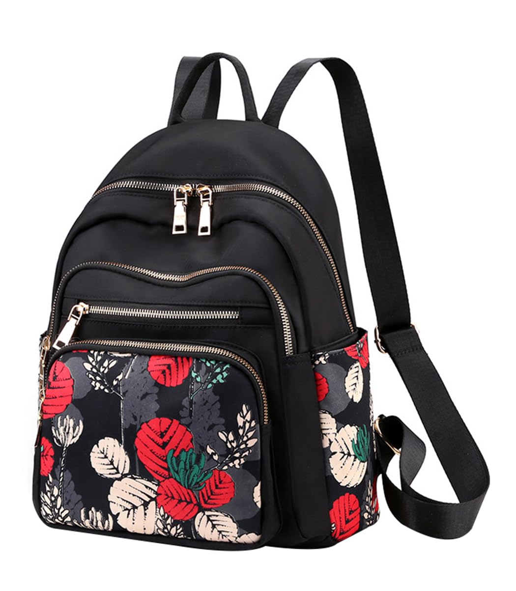 Summer Flower Beaded Leisure Backpack