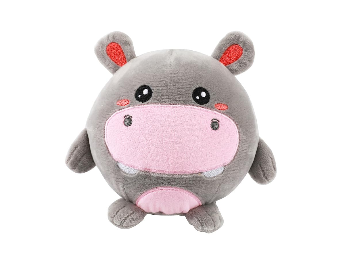 I-TOTAL® - Cojín Suave Squishy de Espuma Viscoelástica con 14 cm de Diámetro, Almohada Squishy (Pug)