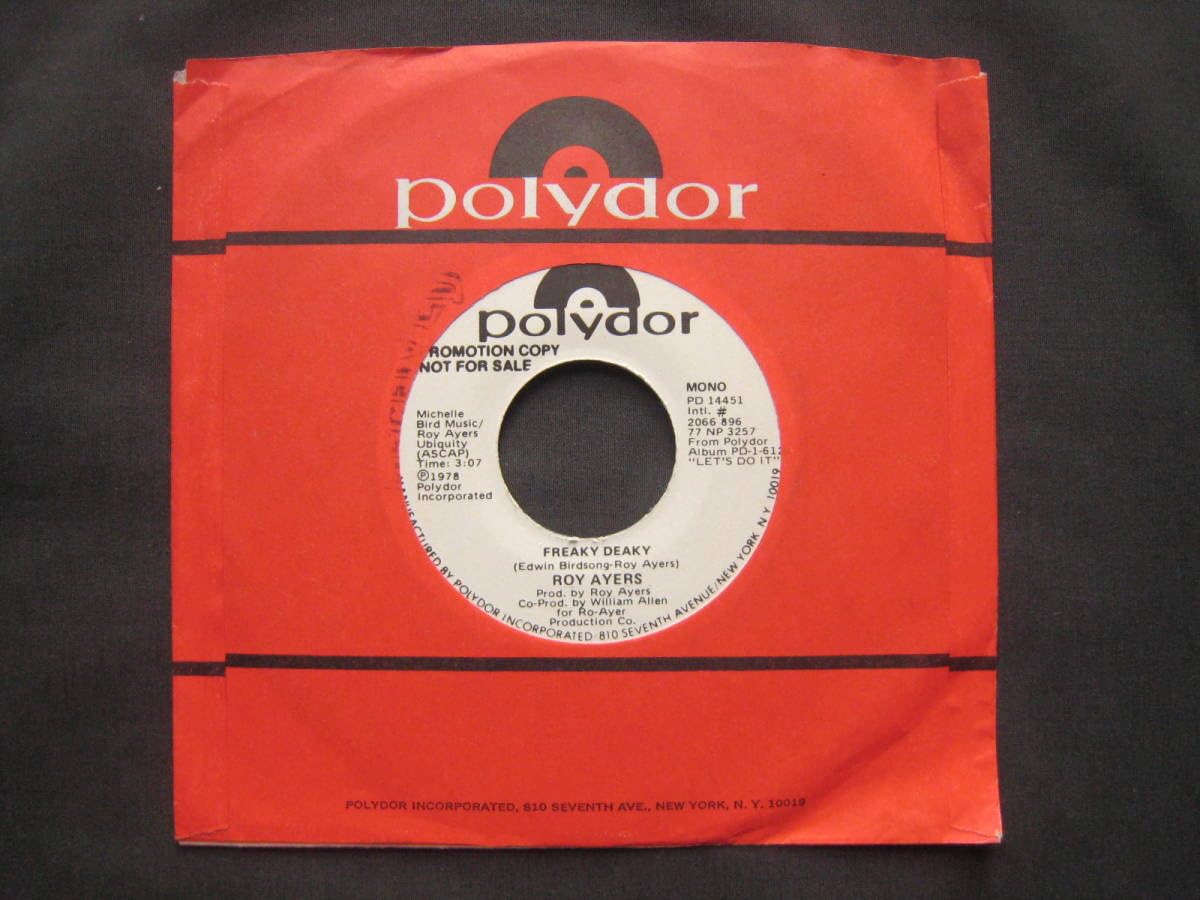 Roy Ayers 激レアPromo盤レコード Roy Ayers 激レアPromo盤レコード Roy Ayers 激レアPromo盤レコード