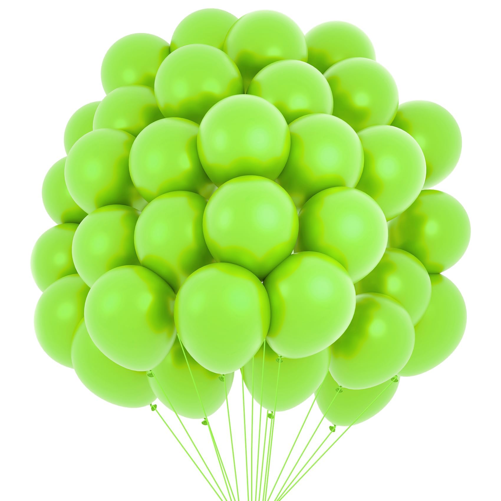 Balloon Arch Kit,12 Inch 60 PCS Light Green Balloons,For Baby Shower,Birthday Party,Wedding,Bridal Shower,Anniversary,Princess Carnival Events Decorations,New Year,Halloween,Christmas,For Girls Boys