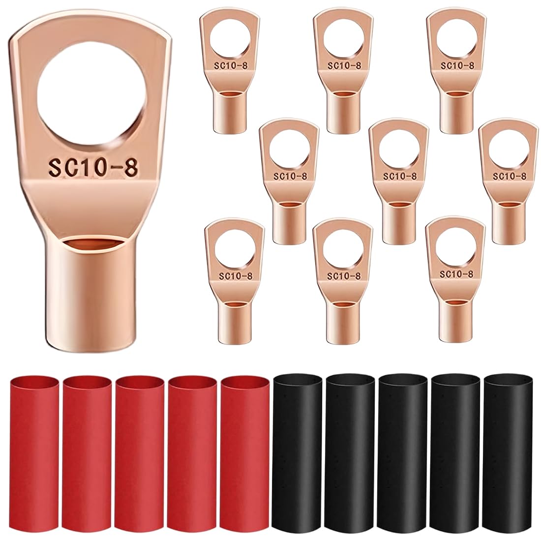 Oogkabelschoen pers 10mm2 M8 George Kniest